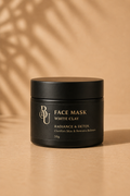 BU Beauty Face Mask White Clay, certified organic skincare