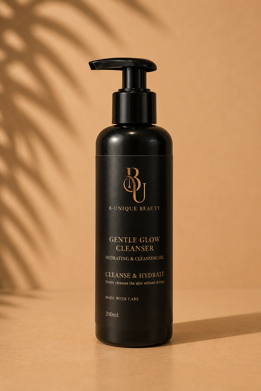 BU Beauty Gentle Glow Cleanser, certified organic skincare
